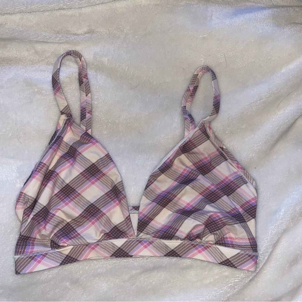 VS Pink triangle bralette